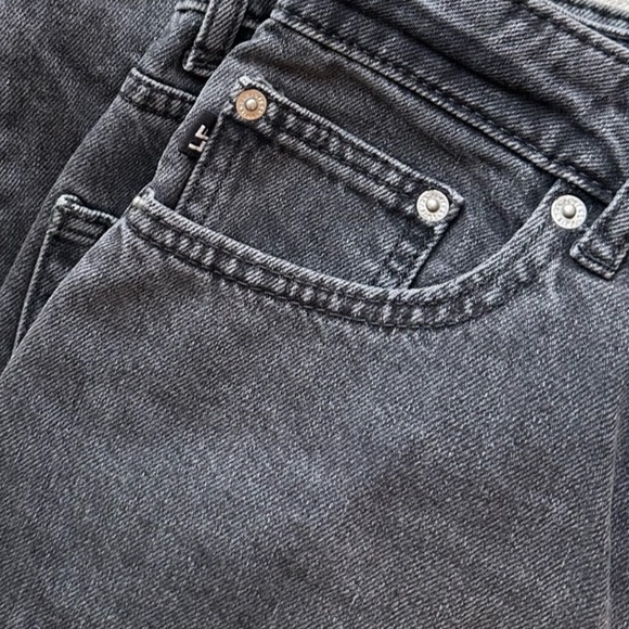 🖤 Lovers & Friends Reece high rise slim straight jeans button fly - Picture 9 of 9